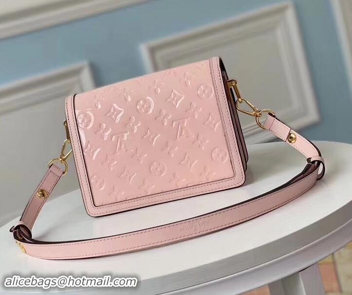 Pretty Style Louis Vuitton Monogram Vernis Patent Leather Mini Dauphine Bag M538044 Pink 2019