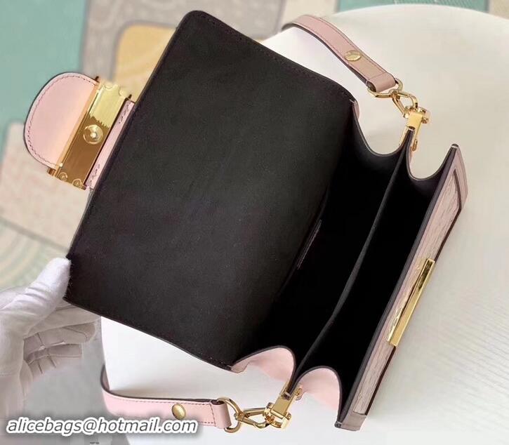 Pretty Style Louis Vuitton Monogram Vernis Patent Leather Mini Dauphine Bag M538044 Pink 2019