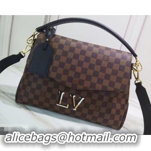 Crafted Louis Vuitton Damier Ebene Canvas 3D LV Beaubourg MM Bag N40177 Noir 2019