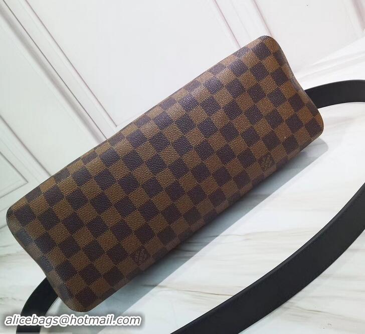 Crafted Louis Vuitton Damier Ebene Canvas 3D LV Beaubourg MM Bag N40177 Noir 2019