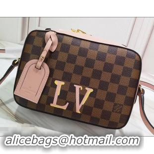 Stylish Louis Vuitton Damier Ebene Canvas 3D LV Santa Monica Bag N40179 Venus 2019