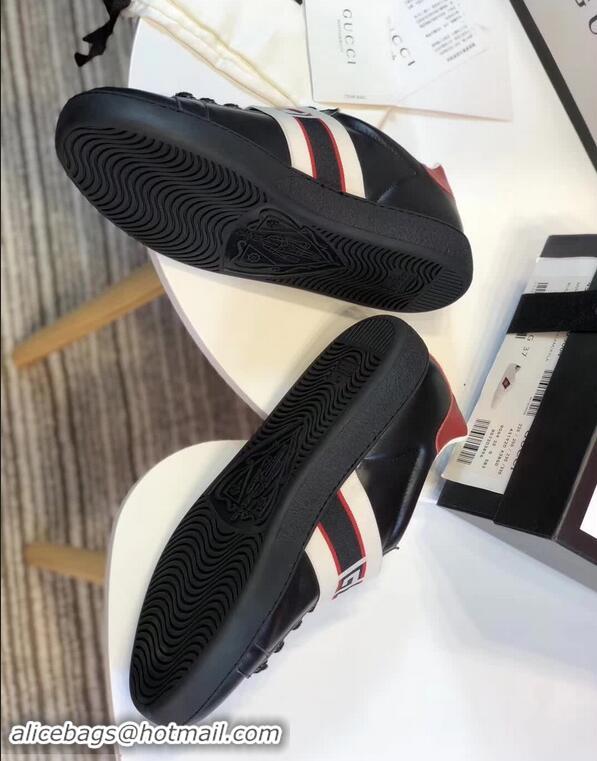 Low Price Gucci Ace Sneakers with Gucci Stripe 525269 Black