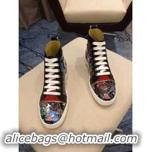 Top Quality CHRISTIAN LOUBOUTIN Vieira Spikes Orlato sneakers CL1016