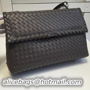 Top Quality Bottega Veneta Large Olimpia Bag In Intrecciato Nappa B428011 Coffee