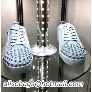 Hot Sale CHRISTIAN LOUBOUTIN Pik Boat glitter leather sneakers CL1032