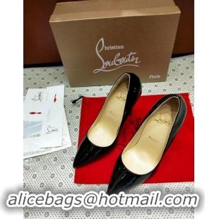 Luxurious Cheap Christian Louboutin So Kate Patent Red Sole Pumps CL8221 Black