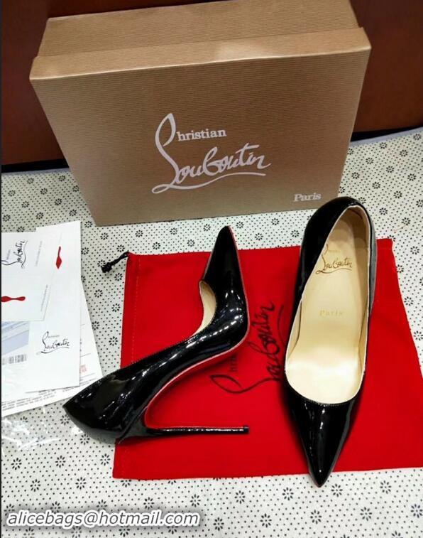 Luxurious Cheap Christian Louboutin So Kate Patent Red Sole Pumps CL8221 Black