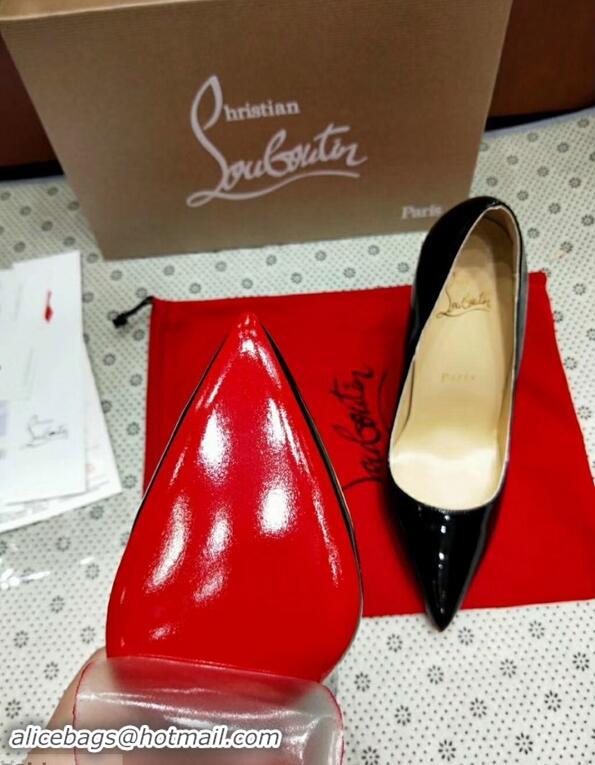 Luxurious Cheap Christian Louboutin So Kate Patent Red Sole Pumps CL8221 Black