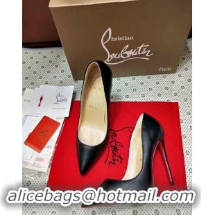 Most Popular Christian Louboutin So Kate Patent Red Sole lambskin Pumps CL9221 Black