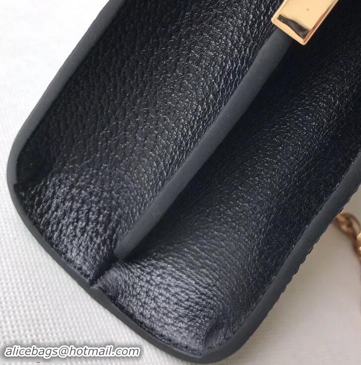 Funny Gucci Structured Shape Web Ophidia Small Shoulder Bag 503877 Leather Black 2019 