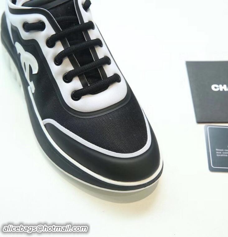 Reasonable Price Chanel Mesh and Lycra Sneakers G34763 Black 2019