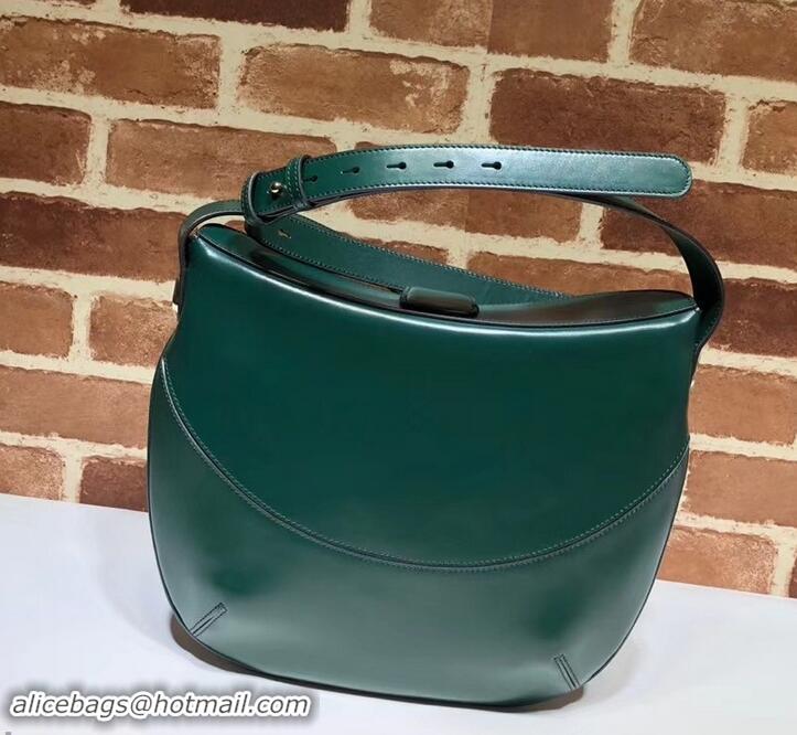 Low Cost Gucci Double G Arli Medium Shoulder Bag 568857 Green 2019