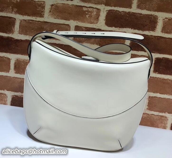 New Fashion Gucci Double G Arli Medium Shoulder Bag 568857 White 2019