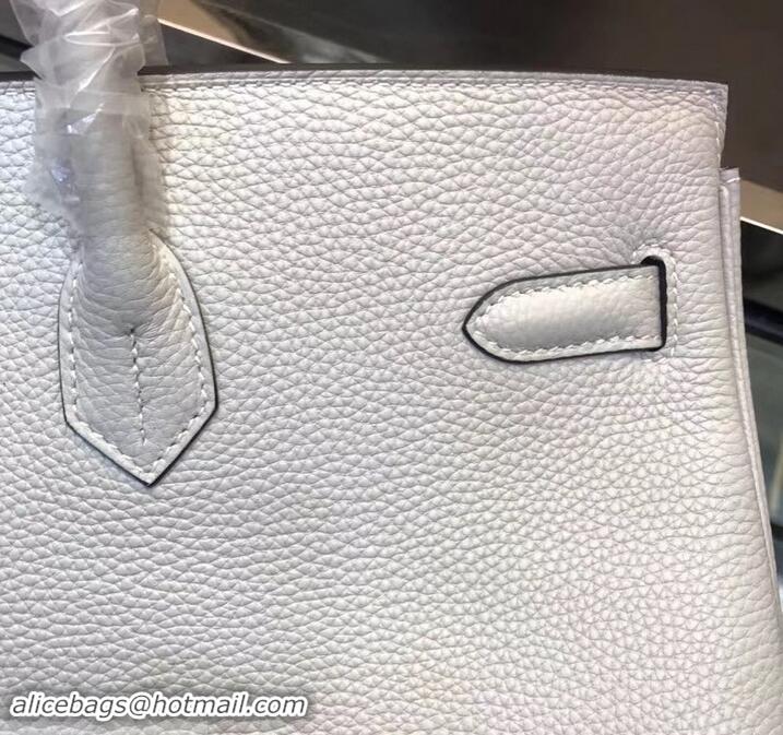 New Style HERMES BIRKIN 40 PEARL GRAY IN ORIGINAL TOGO LEATHER 630111