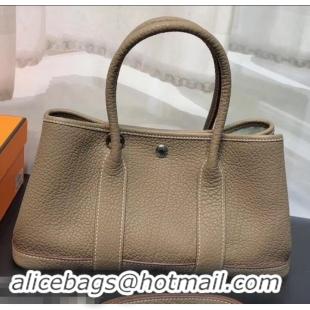 Shop Cheap Hermes Mini Garden Party Bag in original togo leather 630113 Camel