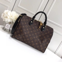 High Quality Louis Vuitton Original Monogram Canvas SPEEDY BANDOULIERE 30 M41112 Black