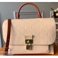 Promotional Louis Vuitton Monogram Empreinte Marignan Bag M44549 Creme Caramel 2019