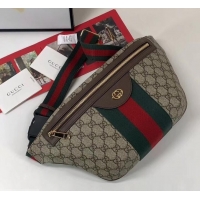 Classic Practical Gucci Vintage GG Web Belt Bag 575082 2019