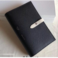 Fashion Celine Bicolour Large Strap Multifunction Wallet 608011 Black/White