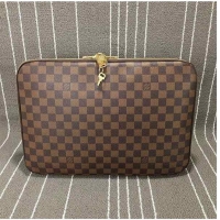 Most Popular Louis Vuitton Damier Ebene Canvas Computer Sleeve 15 Inch N58023