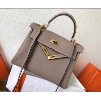 Discount Hermes Kelly 28cm Bag In Original togo Leather With Gold/Sliver Hardware 600920 etain