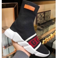 Hot Sale Balenciaga Knit Sock Speed Trainers Sneakers GCDS B92906 Black 2019