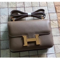 Super Quality Hermes Constance 23 Bag in original Epsom Leather 600933 Graphite