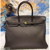 Low Price HERMES BIRKIN 40 Graphite IN ORIGINAL TOGO LEATHER WITH GOLD HARDWARE 601025