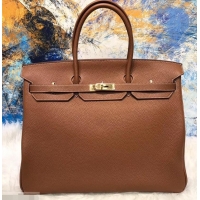 Design Promotion HERMES BIRKIN 40 CAMEL IN ORIGINAL TOGO LEATHER WITH GOLD HARDWARE 601029