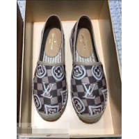 Recommended Louis Vuitton LV Monogram Espadrilles LV89501 Light Grey