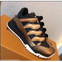 Faux Louis Vuitton Zig Zag Sneaker 1A4AKC Bronze 2018