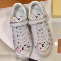 Discount Louis Vuitton Classic Monogram Canvas Sneakers LV92201 White