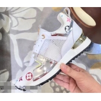 Popular Louis Vuitton Run Away Sneakers LV92212 Multicolor/White/Silver