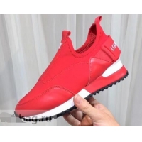 Buy Brand Louis Vuitton Run Away Sneakers LV92226 Letter Red