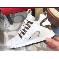 Buy Discount Louis Vuitton Run Away Sneakers 1A4WO6 White 2019