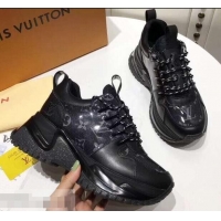 Promotional Louis Vuitton Heel 5cm Run Away Pulse Sneakers LV92001 2019