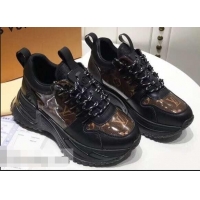 Buy Low Cost Louis Vuitton Heel 5cm Run Away Pulse Sneakers LV92006 2019