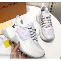 New Design Louis Vuitton Heel 5cm Run Away Pulse Sneakers LV92008 2019