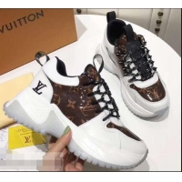 New Promotion Louis Vuitton Heel 5cm Run Away Pulse Sneakers LV92009 2019