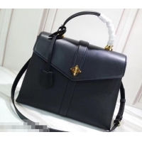 Best Grade Louis Vuitton Rose des Vents MM Bag M53816 Black 2019