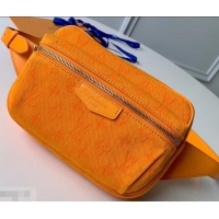 Best Price Louis Vuitton Denim Fabric Outdoor Bumbag M44623 Ocher 2019