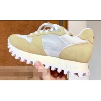 Reasonable Price Louis Vuitton LV Runner Sneakers LV95618 Beige 2019