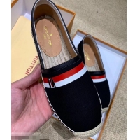 Top Sale Inexpensive Louis Vuitton Bidart Espadrilles LV95747 Black 2019