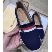 Buy Discount Louis Vuitton Bidart Espadrilles LV95747 Navy Blue 2019