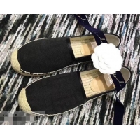 Specials Faux Fendi FF Logo Espadrilles F86001 Black