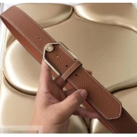 Cute Hermes Belt 38MM 619013 Brown