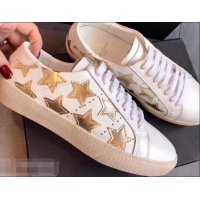 Most Popular Saint Laurent Signature Court SL/06 California Sneakers Y85919 Gold