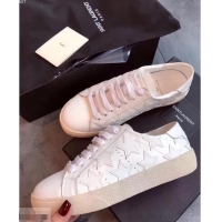 Luxurious Saint Laurent Signature Court SL/06 California Sneakers Y85919 White