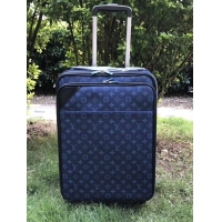 Super Quality Louis Vuitton Monogram Canvas Universal wheel Pegase 50 N41386 Blue