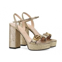 Top Grade Gucci Platform Sandal With Double G G89745